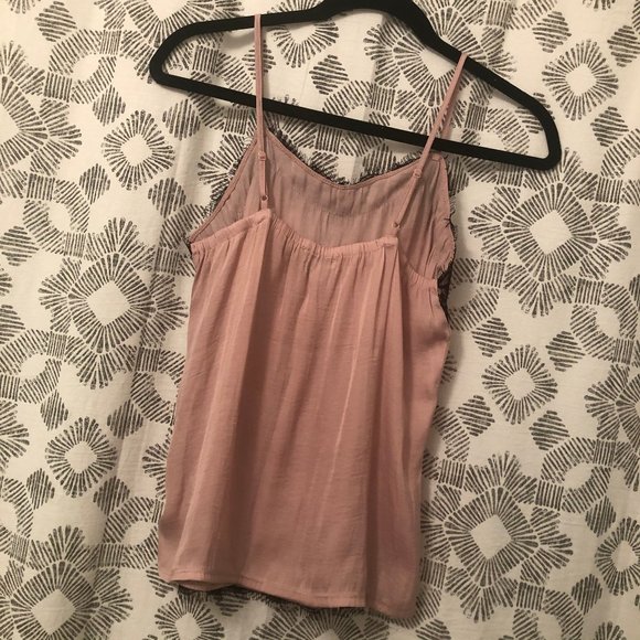 ❗️Sold❗️Black Lace Trim Camisole - Picture 3 of 3